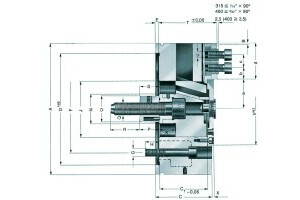 Standard design, serration 90° - 3