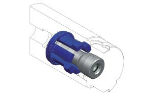 Automatic HSK clamping set - standard, E20 / B25 - 4