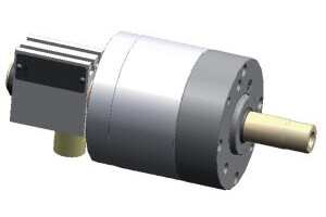 LVS air-actuating cylinders without through-hole, size 250, safety device + stroke control  - 2