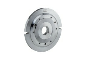 Base plate for CAPTIS-M and lathe chucks / cylindrical mount on chuck side in acc. with DIN6350, size 42/52 / chuck diameter 160 - 0