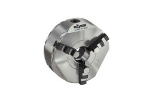 Geared scroll chuck Duro-M 160/3, Short tapper mount, mounting from front (ISO 702-1/DIN 55026) KK 5, Inside and outside jaws - 0