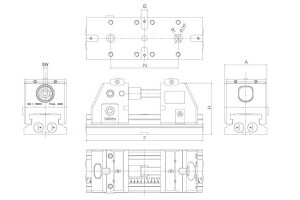 5-Achs-Spanner RVM-125 mit Backenschnellwechselsystem für Nullpunktspannsystem Easylock - 4