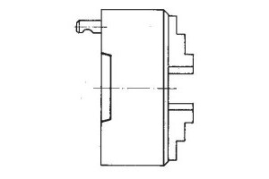 Planspiralfutter Duro-M 160/3, Camlock (ISO 702-2/DIN 55029) KK 5, Bohr- und Drehbacken - 1