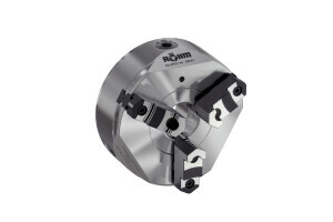 Geared scroll chuck Duro-M 200/3, Camlock (ISO 702-2/DIN 55029) KK 6, Base and top jaws - 1